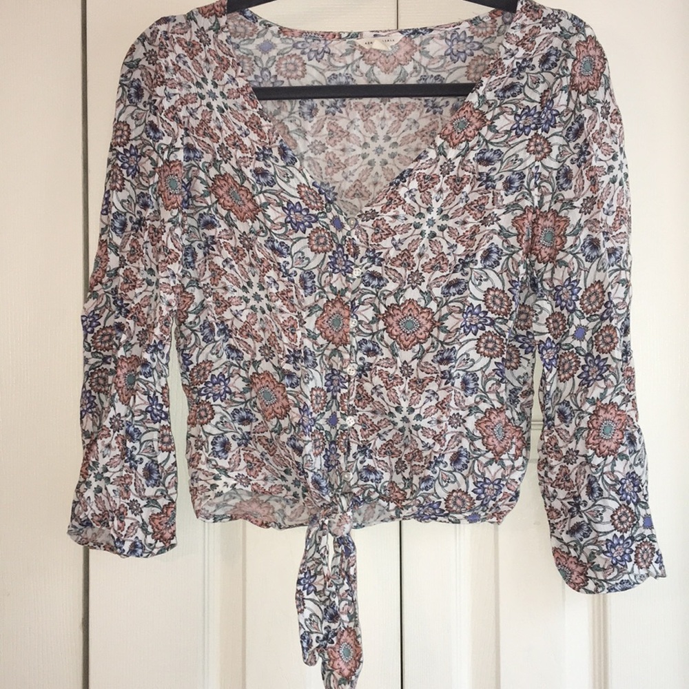 Aeropostale Floral Top